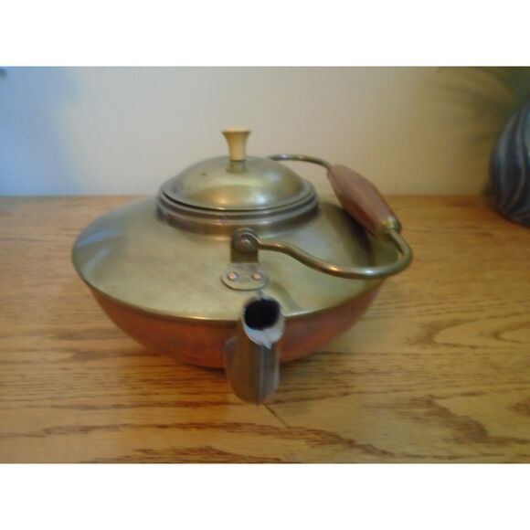 vintage copper looking TEA KETTLE made in Polland - Picture 2 of 9